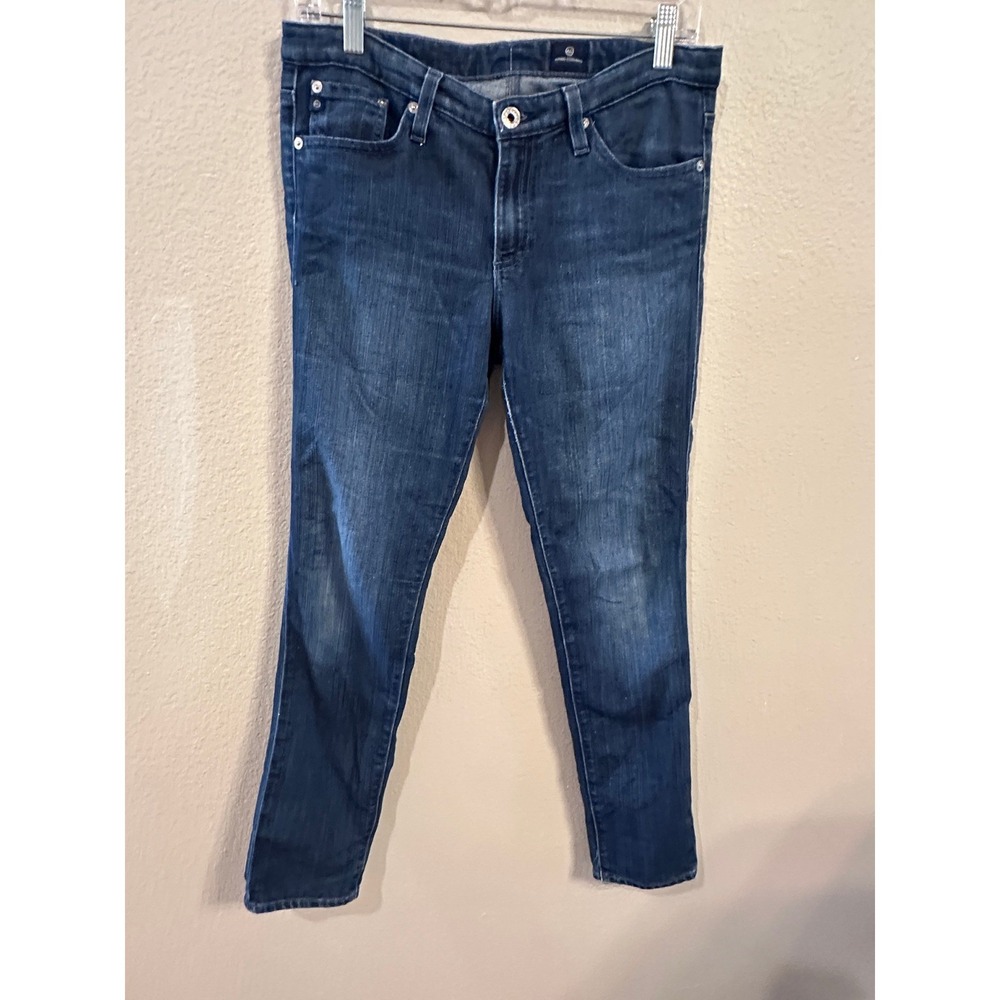AG Jeans The Legging Ankle Skinny‎ Dark Wash Denim Casual Pants Size 28